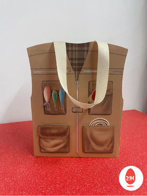 Mitnehmertaschen Eco freundliche Nahrung120gsm schwarz mit personifiziertem Logo