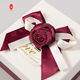 Faltbare Geschenkboxen mit Mattlaminierung, luxuriöser Bandkarton, große Geschenkbox