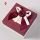 Faltbare Geschenkboxen mit Mattlaminierung, luxuriöser Bandkarton, große Geschenkbox