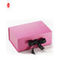 F-Flöte Magnetische Geschenkbox aus bedrucktem Karton mit Bandverschluss