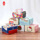 Window 4-Zoll-Tragbare Gebäckbox Gebackene Schneeflocke Mooncake Verpackung Geschenkbox