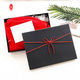 FSC-Luxus-Geschenkbox mit Magnetverschluss. Biologisch abbaubare Geschenkbox aus starrem Karton