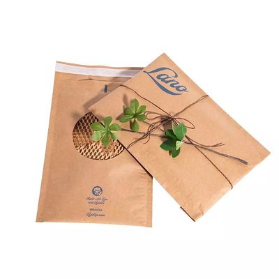 Umschläge Mailing Gepolsterte Kraftpapier Mailer SGS Kraft biologisch abbaubare Taschen