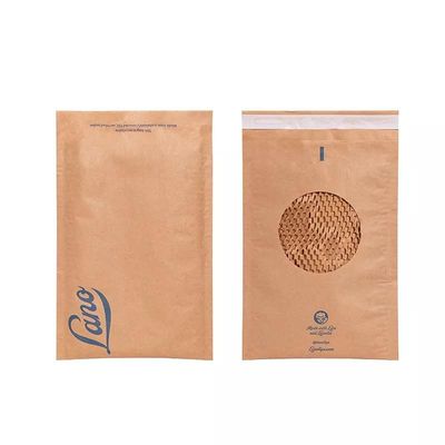 Umschläge Mailing Gepolsterte Kraftpapier Mailer SGS Kraft biologisch abbaubare Taschen