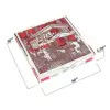 4c Offsetdruck Pizza Aufbewahrungsbox 33 * 33cm Wiederverwendbare Verpackung Boxese Verpackungsboxen