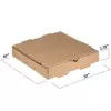 4c Offsetdruck Pizza Aufbewahrungsbox 33 * 33cm Wiederverwendbare Verpackung Boxese Verpackungsboxen