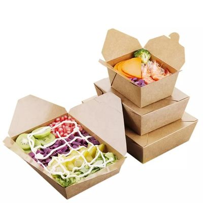 12,7 cm Einweg-Lebensmittelverpackungsbehälter mit geprägter Fast-Food-Verpackungsbox