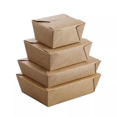 12,7 cm Einweg-Lebensmittelverpackungsbehälter mit geprägter Fast-Food-Verpackungsbox