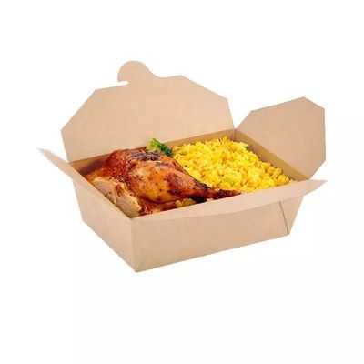 12,7 cm Einweg-Lebensmittelverpackungsbehälter mit geprägter Fast-Food-Verpackungsbox