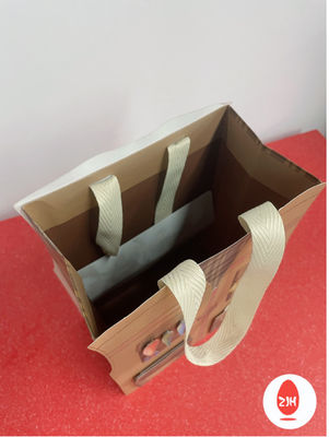 Mitnehmertaschen Eco freundliche Nahrung120gsm schwarz mit personifiziertem Logo