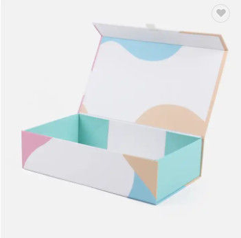 Kundengebundene Größe Logo Printing Magnetic Foldable Boxes für Satin kleidet das Verpacken