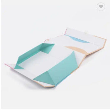 Kundengebundene Größe Logo Printing Magnetic Foldable Boxes für Satin kleidet das Verpacken