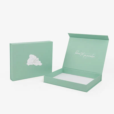 Grüne Pappkosmetik Honey Wedding Folding Gift Box druckten kundenspezifisches Logo