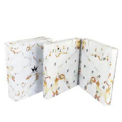 Kundengebundene Magnet-/Knopf-/Bindungs-Schließung Braut-Bräutigam-Paper Gift Packagings Kasten